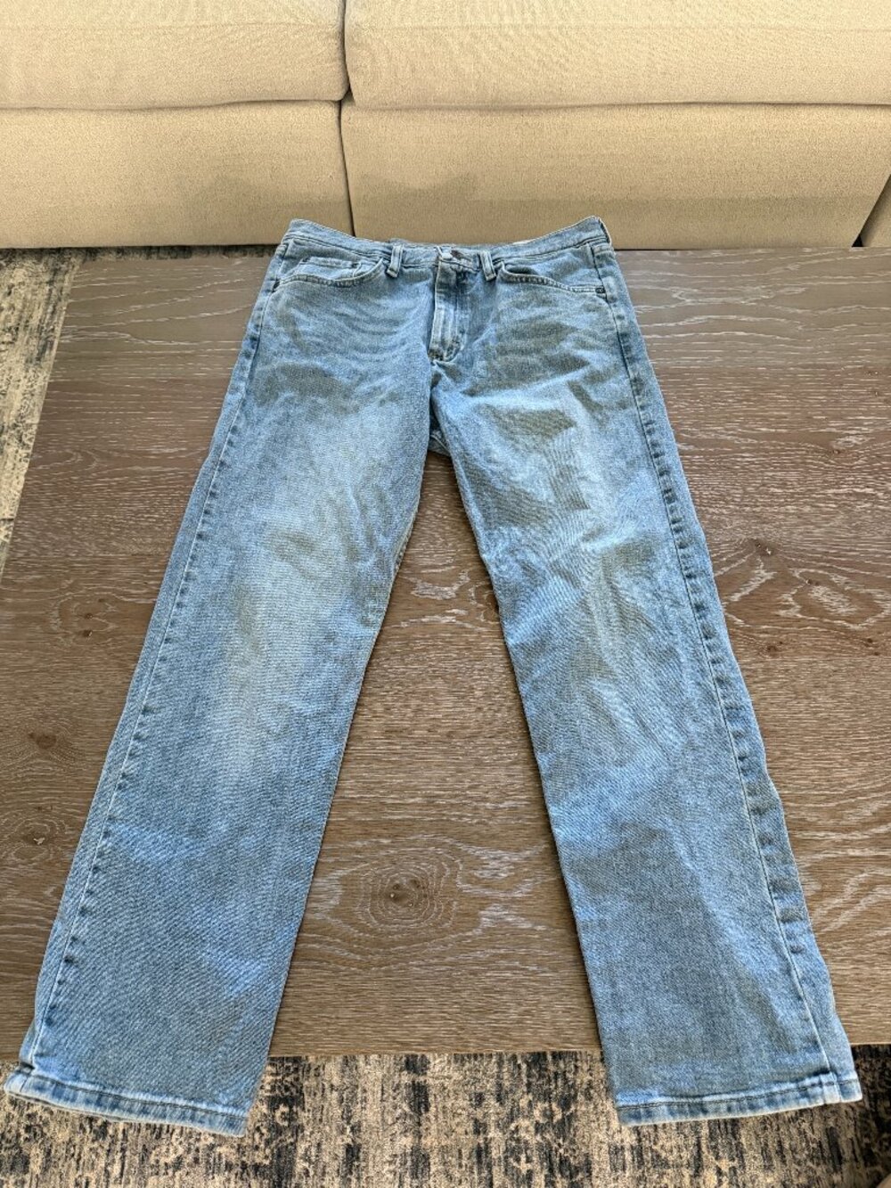 Mens Wrangler Five Star Premium Denim Stretch Regular Fit jeans size 32x30